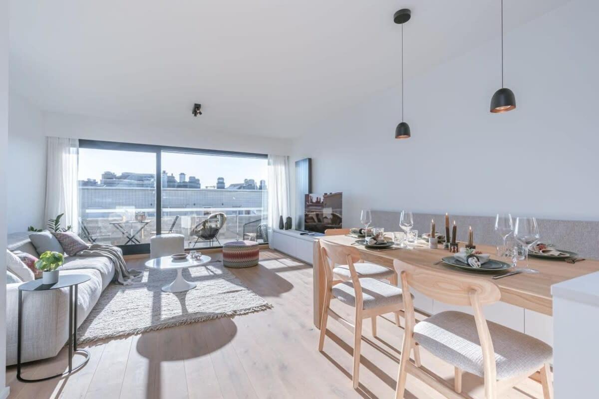 Stunning And Modern Apartment With Sunny Balcony Knokke-Heist Ngoại thất bức ảnh